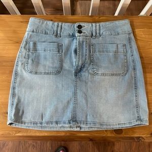 Mudd denim mini skirt